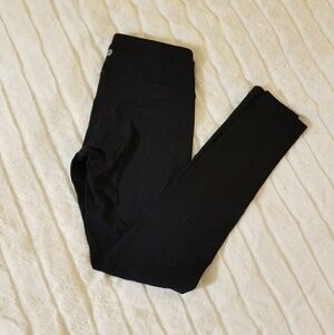 90 DEGREES // full length black stretch leggings